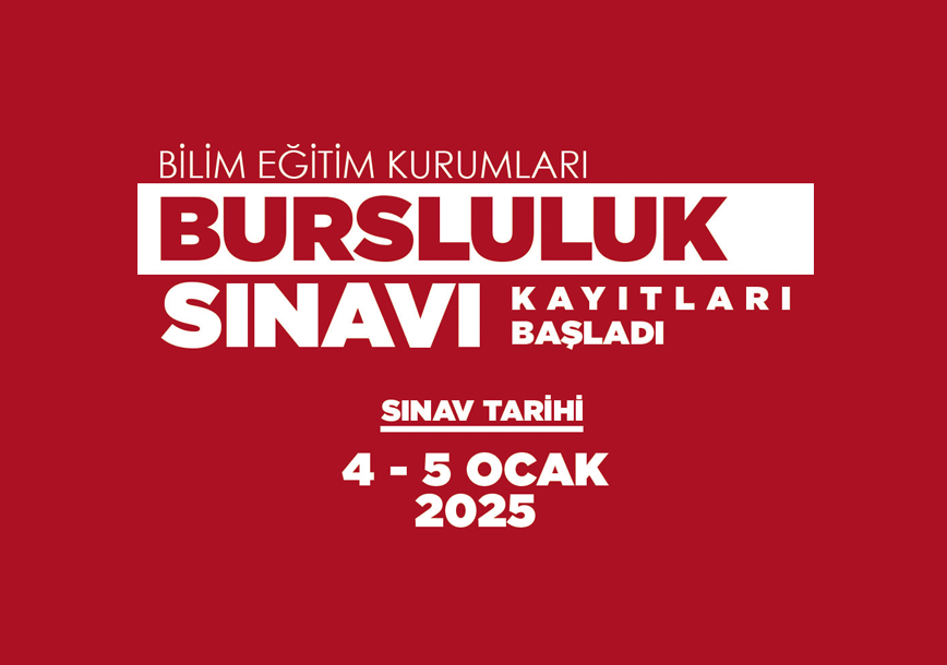 Bursluluk Sonavı Kayıtları Başladı